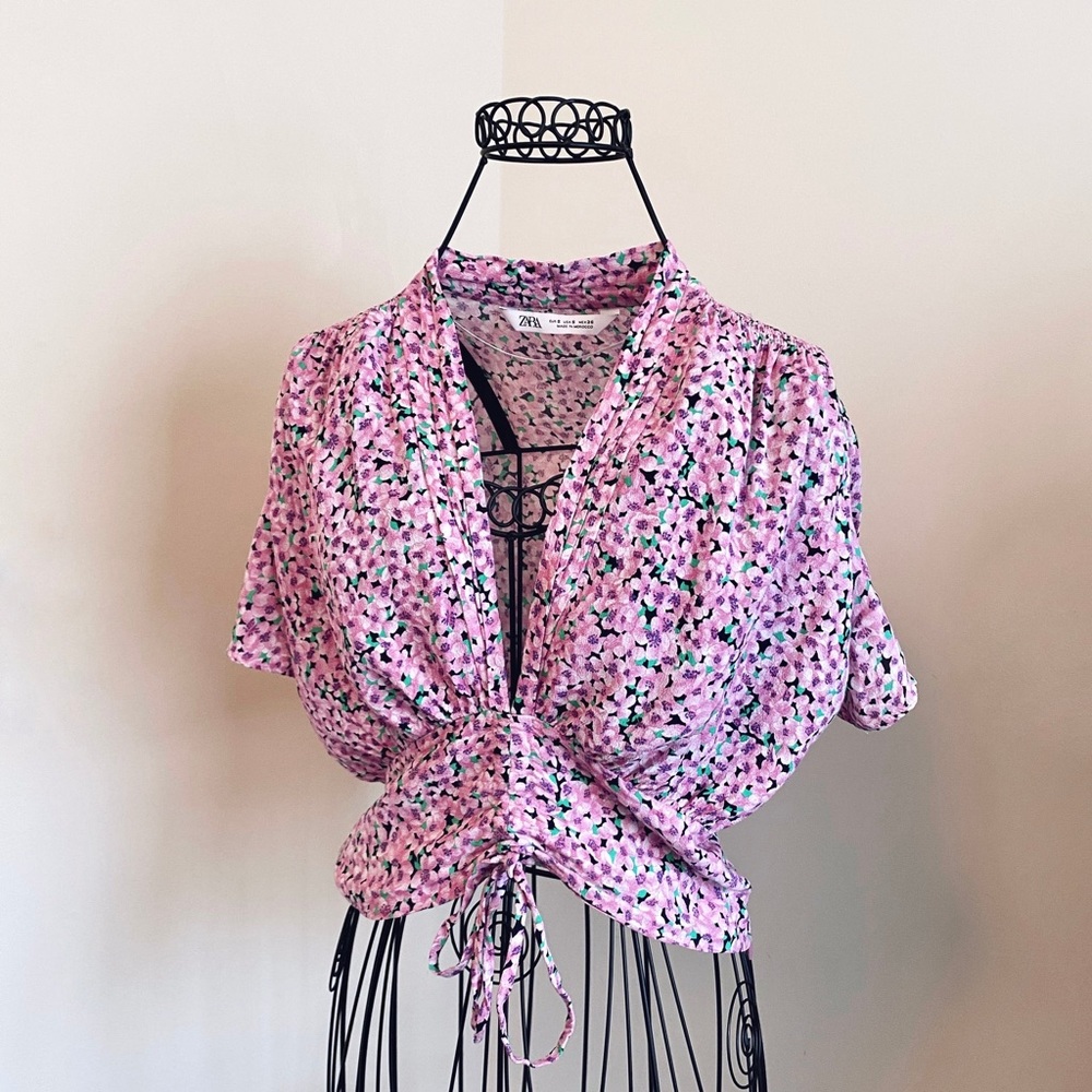 Zara Floral Top